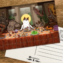 Postcard Image_Ivory_貓不識甜味01