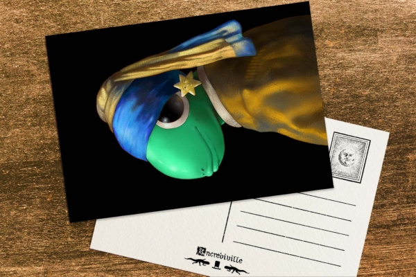 Postcard Image_Ivory_戴珍珠耳環的少女01