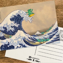 Postcard Image_Ivory_神奈川沖浪裏01