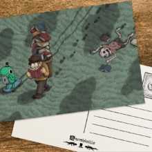 Postcard Image_Ivory_不讀書害你短命01