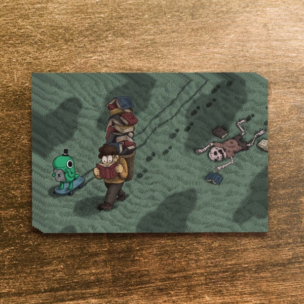 Postcard Image_Ivory_不讀書害你短命02