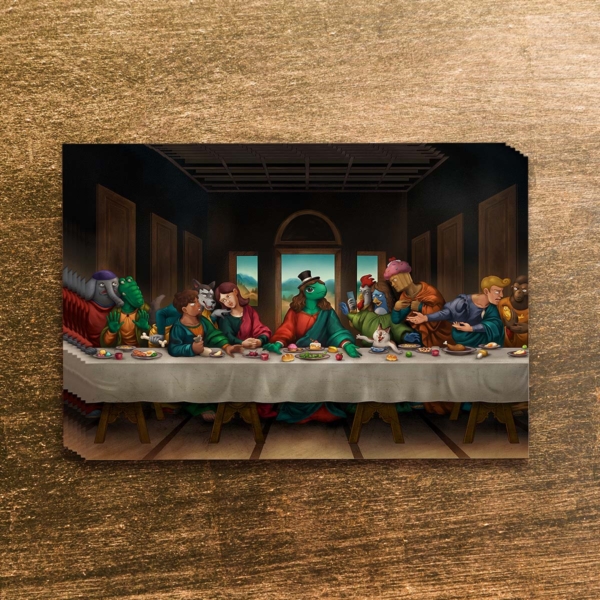 Postcard Image_Ivory_最後的晚餐02